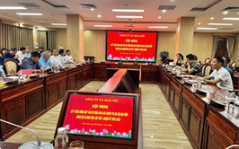 Đảng uỷ xã Hoài Đức tổ chức hội nghị lấy ý kiến đóng góp vào dự thảo báo cáo chính trị Đại hội đại biểu Đảng bộ xã Hoài Đức lần thứ I, nhiệm kỳ 2025-2030