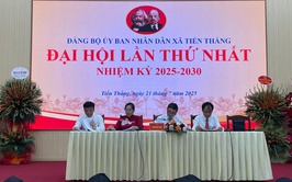 Xã Tiến Thắng tổ chức Đại hội Đảng bộ UBND xã lần thứ I nhiệm kỳ 2025 - 2030
