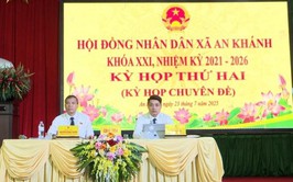 Kỳ họp thứ hai HĐND xã An Khánh, khóa XXI, nhiệm kỳ 2021 - 2026