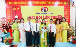 Đại hội Đảng bộ Trạm y tế xã Quốc Oai lần thứ nhất, nhiệm kỳ 2025 - 2030
