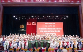 Công an TP Hà Nội ra mắt 126 Công an phường, xã theo mô hình tổ chức mới