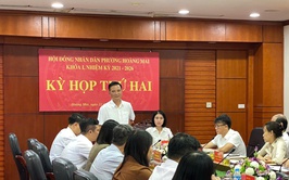 KỲ HỌP THỨ HAI HĐND PHƯỜNG HOÀNG MAI KHÓA I, 
NHIỆM KỲ 2021 – 2026