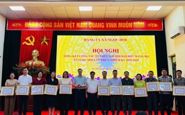 Xã Ngọc Hồi :Tổng kết công tác tổ chức Đại hội Đại biểu Đảng bộ xã Ngọc Hồi lần thứ I, nhiệm kỳ 2025 - 2030