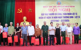 Trần Phú: tổ chức hội nghị gặp mặt, tri ân gia đình chính sách, người có công với cách mạng