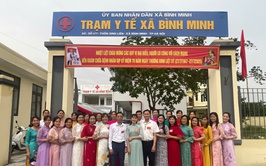 CHI BỘ TRẠM Y TẾ XÃ BÌNH MINH TỔ CHỨC THÀNH CÔNG ĐẠI HỘI LẦN THỨ I, NHIỆM KỲ 2025 - 2030