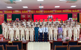 Đại hội Đảng bộ Công an xã lần thứ nhất, nhiệm kỳ 2025 - 2030 thành công tốt đẹp