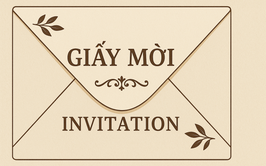 Giấy mời Tham dự Lễ thắp nến tri ân nhân kỷ niệm 78 năm ngày Thương binh - Liệt sĩ