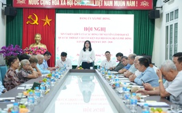 Hội nghị xin ý kiến góp ý của các đồng chí nguyên lãnh đạo xã qua các thời kỳ vào dự thảo Văn kiện Đại hội đại biểu Đảng bộ xã Phù Đổng lần thứ I, nhiệm kỳ 2025 - 2030.