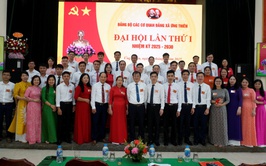 Đảng bộ các cơ quan Đảng xã Ứng Thiên tổ chức Đại hội lần thứ I, nhiệm kỳ 2025 – 2030