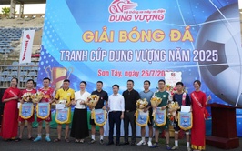 Giải bóng đá tranh Cup Dung Vượng 2025