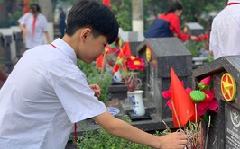 Trường học Hà Nội tổ chức nhiều hoạt động tri ân nhân dịp 27/7