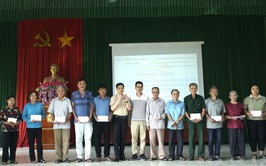 Chương trình tặng quà tri ân gia đình người có công nhân kỷ niệm 76 năm ngày thương binh liệt sĩ