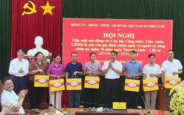 Phúc Lộc: Chuỗi các hoạt động tri ân nhân dịp kỷ niệm 78 năm Ngày Thương binh - Liệt sỹ 27/7
