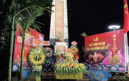 CÔNG AN XÃ PHÚC LỘC LONG TRỌNG TỔ CHỨC LỄ THẮP NẾN TRI ÂN CÁC ANH HÙNG LIỆT Sĩ