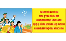 HÁT MÔN KỲ VỌNG VÀO MỘT NHIỆM KỲ ĐỔI MỚI, PHÁT TRIỂN