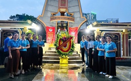 Hội Liên hiệp Phụ nữ Phường Yên Sở tổ chức các hoạt động kỷ niệm 78 năm ngày Thương binh Liệt sỹ