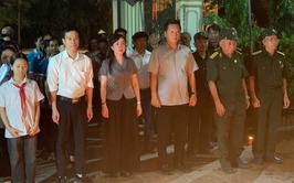 Xã Hương Sơn; thắp nến tri ân tưởng nhớ các Anh hùng liệt sĩ