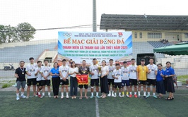 Bế mạc Giải bóng đá thanh niên xã Thanh Oai: Lan tỏa tinh thần đoàn kết
