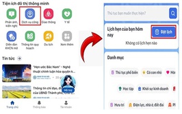 Từ 20h công dân có thể lấy số dịch vụ công online trên ứng dụng iHanoi