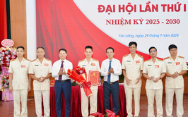ĐẠI HỘI ĐẢNG BỘ CÔNG AN XÃ YÊN LÃNG LẦN THỨ NHẤT, NHIỆM KỲ 2025 – 2030