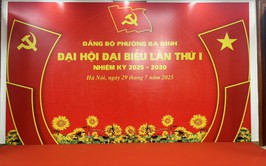 CHÙM ẢNH: PHƯỜNG BA ĐÌNH RỰC RỠ CỜ HOA CHÀO MỪNG ĐẠI HỘI ĐẠI BIỂU ĐẢNG BỘ PHƯỜNG LẦN THỨ I, NHIỆM KỲ 2025–2030