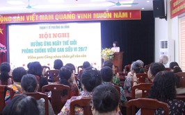 TRẠM Y TẾ PHƯỜNG BA ĐÌNH HƯỞNG ỨNG NGÀY THẾ GIỚI PHÒNG CHỐNG BỆNH VIÊM GAN SIÊU VI 28/7