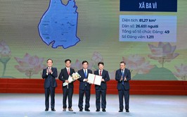 Thành phố Hà Nội công bố Quyết định thành lâp Đảng bộ  các xã, phường