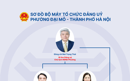 SƠ ĐỒ BỘ MÁY TỔ CHỨC ĐẢNG UỶ PHƯỜNG ĐẠI MỖ - THÀNH PHỐ HÀ NỘI