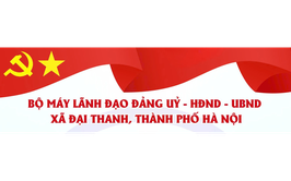 Cơ cấu tổ chức xã Đại Thanh