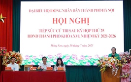 Đại biểu HĐND thành phố Hà Nội tiếp xúc cử tri các xã Hồng Sơn, Phúc Sơn, Mỹ Đức và Hương Sơn sau kỳ họp thứ 25, HĐND Thành phố