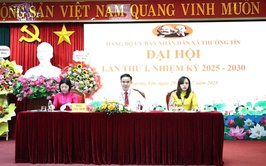 Đại hội Đảng bộ UBND xã Thường Tín lần thứ I, nhiệm kỳ 2025 -2030 thành công tốt đẹp