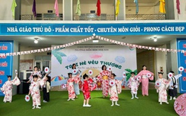 Trường Mầm non Hoa Sen tổ chức Trại hè yêu thương năm 2025