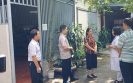 Trạm Y tế phường thông báo tình hình kiểm tra, giám sát ổ dịch Tại TDP số 12 Kiều Mai phường Xuân Phương