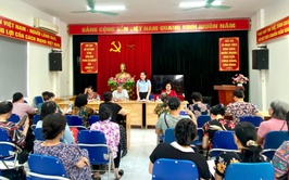 Hội LHPN phường Tây Hồ chủ động nắm bắt địa bàn sau sắp xếp mô hình chính quyền hai cấp