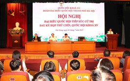 Cử tri Hà Nội vui mừng khi mô hình chính quyền địa phương 2 cấp đã đồng bộ, vận hành trơn tru