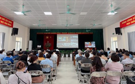 Hơn 200 cử tri phường Tương Mai dự hội nghị trực tuyến đại biểu Quốc hội thành phố Hà Nội - Đơn vị bầu cử số 4 tiếp xúc với cử tri sau kỳ họp thứ 9, Quốc hội khóa XV.