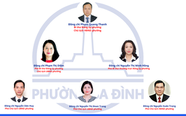 Bộ máy tổ chức phường Ba Đình
