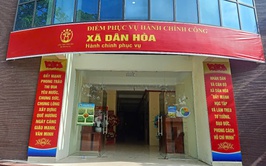 THÔNG BÁO:
Địa điểm tiếp nhận, trả kết quả thủ tục hành chính và đường dây nóng của Điểm phục vụ Hành chính công xã Dân Hoà