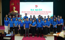 Xã Thanh Oai: 100 thanh niên tình nguyện hỗ trợ vận hành mô hình chính quyền hai cấp