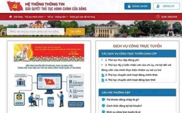 Tích hợp 4 thủ tục hành chính của Đảng lên Cổng Dịch vụ công Quốc gia
