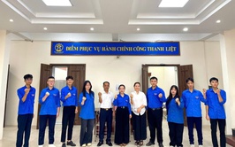 THANH NIÊN PHƯỜNG THANH LIỆT TÍCH CỰC HỖ TRỢ VẬN HÀNH MÔ HÌNH CHÍNH QUYỀN ĐỊA PHƯƠNG 2 CẤP