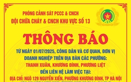 Thông tin chi tiết về lĩnh vực PCCC và CNCH sau khi triển khai mô hình tổ chức chính quyền 2 cấp và sắp xếp địa giới hành chính mới