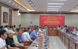 Đoàn đại biểu Quốc hội thành phố Hà Nội tiếp xúc cử tri sau kỳ họp thứ chín Quốc hội khóa XV.