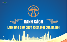 Danh sách lãnh đạo chủ chốt 75 xã mới