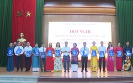 UBND xã Hát Môn tổ chức Hội nghị công bố Quyết định thành lập và bổ nhiệm cán bộ Trạm Y tế xã