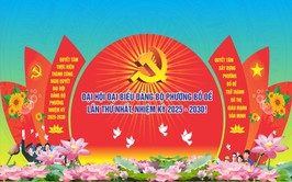 Tập trung tuyên truyền đại hội Đảng các cấp trên địa bàn phường Bồ Đề