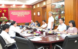 ĐOÀN CÔNG TÁC SỐ 9 CỦA BAN THƯỜNG VỤ THÀNH UỶ HÀ NỘI LÀM VIỆC VỚI ĐẢNG UỶ PHƯỜNG SƠN TÂY VỀ CÔNG TÁC TỔ CHỨC ĐẠI HỘI