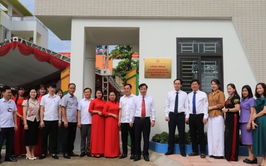 Phú Nghĩa tổ chức Lễ gắn biển công trình chào mừng Đại hội Đại biểu Đảng bộ xã lần thứ I, nhiệm kỳ 2025 – 2030