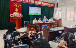 Ủy ban Mặt trận tổ quốc Việt Nam phường Kim Liên tổ chức tập huấn tín dụng chính sách đối với cán bộ Hội đoàn thể phường và tổ chức gặp mặt các Tổ Tiết kiệm và vay vốn (TK&VV) trên địa bàn phường 