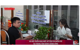 Triển khai một số tiện ích miễn phí phục vụ tổ chức, cá nhân thực hiện thủ tục hành chính tại các Chi nhánh, Điểm Phục vụ hành chính công trên địa bàn thành phố Hà Nội 